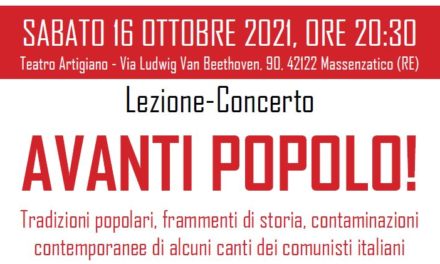 La Notte Rossa 2021 –  Avanti Popolo