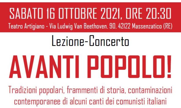 La Notte Rossa 2021 –  Avanti Popolo