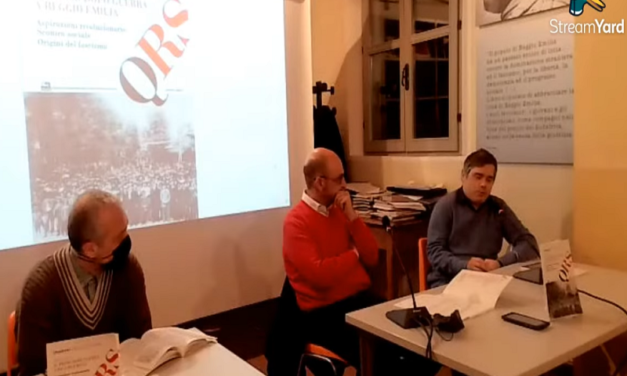 Presentazione del Quaderno “1919-1921 Il primo dopo guerra a Reggio Emilia” – Il resoconto