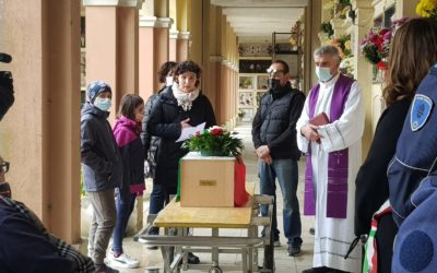 Torna a casa la salma di Pietro Papi, IMI di Novellara