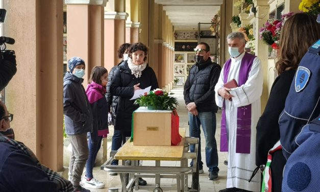 Torna a casa la salma di Pietro Papi, IMI di Novellara