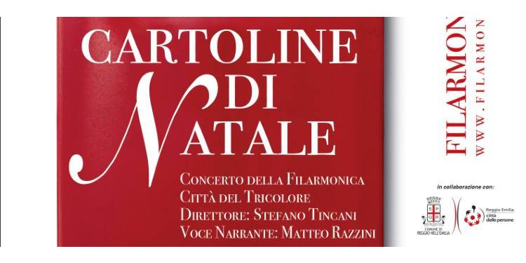 Cartoline di Natale – Concerto Filarmonica Città del Tricolore