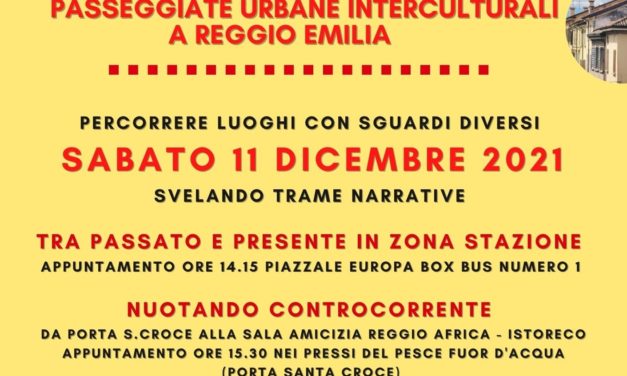 Passeggiate urbane interculturali – Percorrere luoghi con sguardi diversi