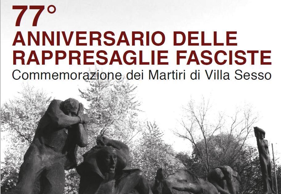 77° anniversario delle rappresaglie fasciste di Villa Sesso