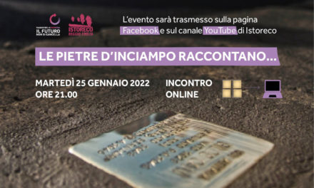 Le pietre d’inciampo raccontano… Incontro online il 25 gennaio