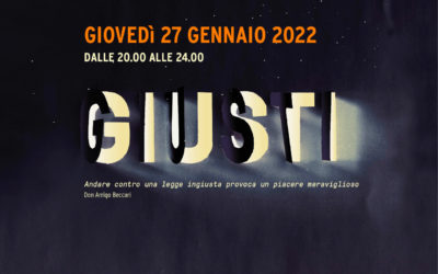 Il documentario “Giusti” disponibile liberamente dalle ore 20 alle 24 del 27 gennaio