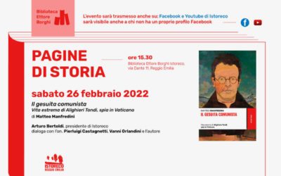 Presentazione de “Il gesuita comunista. Vita estrema di Alighieri Tondi, spia in Vaticano”