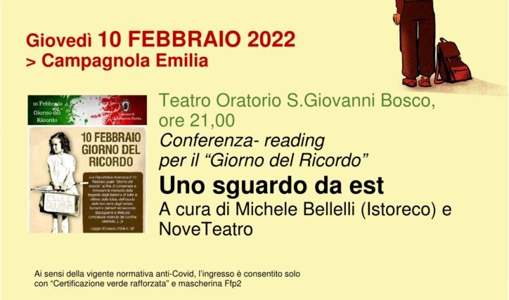 “Uno sguardo da est“ a Campagnola Emilia