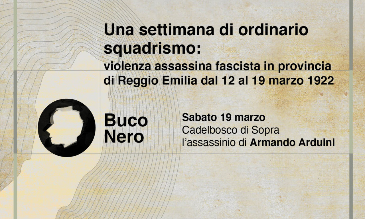 Una settimana di ordinario squadrismo – 19 marzo – Armando Arduini