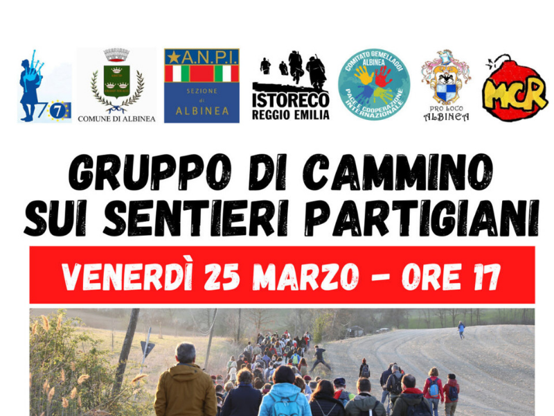 Venerdì 25 marzo il gruppo di cammino sui sentieri dell’Operazione Tombola