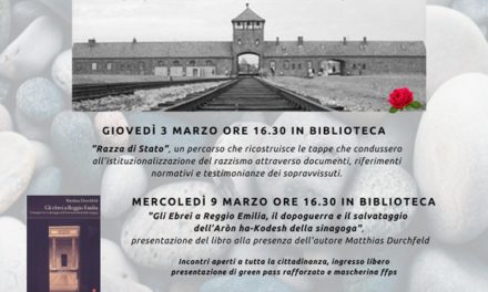 Per non dimenticare: ciclo di incontri sulla Giornata della Memoria – Comune di San Polo d’Enza