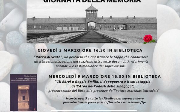 Per non dimenticare: ciclo di incontri sulla Giornata della Memoria – Comune di San Polo d’Enza