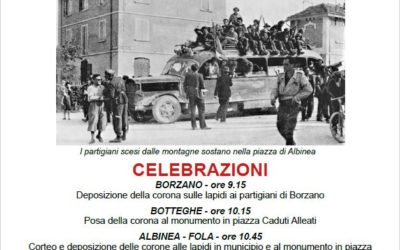 La festa della Liberazione ad Albinea