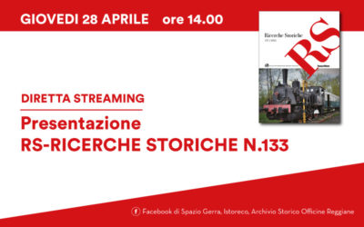 Presentazione del numero 133 di RS-Ricerche Storiche