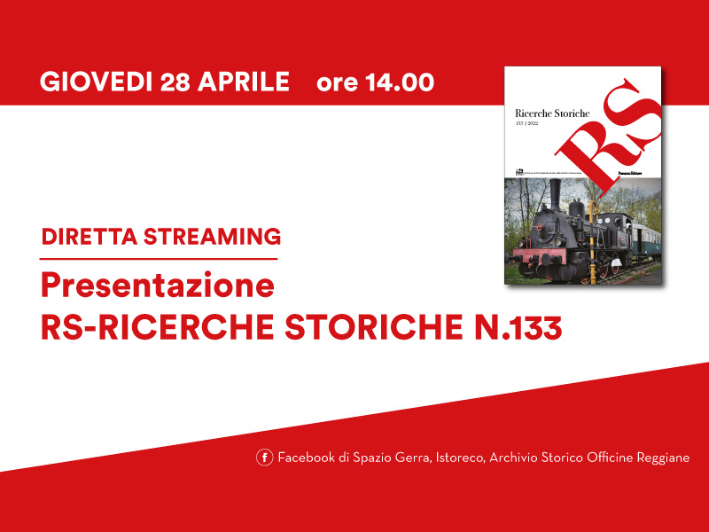 Presentazione del numero 133 di RS-Ricerche Storiche