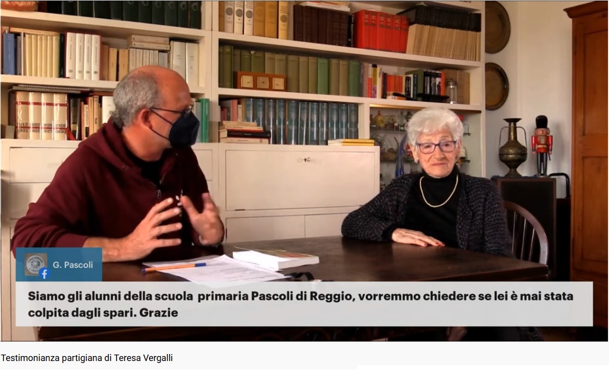 Testimonianza partigiana di Teresa Vergalli GUARDA IL VIDEO