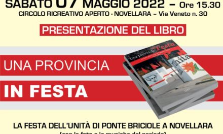 Presentazione “Una Provincia in Festa” a Novellara