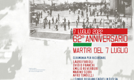 Per i morti di Reggio Emilia: 62° anniversario dell’eccidio del 7 luglio 1960