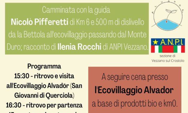 Camminando le resistenze di ieri e di oggi: dalla Bettola all’Alvador