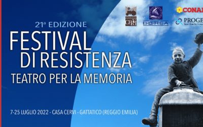 Teatro per la memoria, 21° edizione del Festival di Resistenza dell’Istituto Cervi