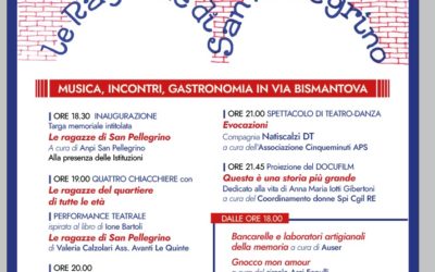“Le ragazze di San Pellegrino” martedì 6 settembre in via Bismantova
