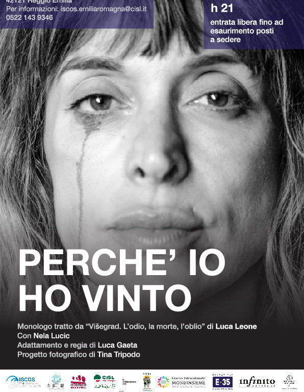 “Perché io ho vinto” al Teatro San Prospero