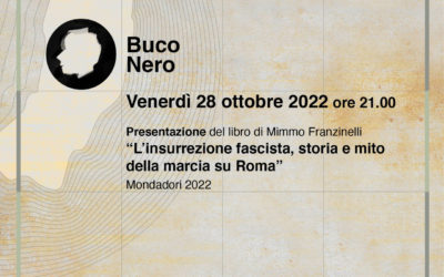 Presentazione del libro di Mimmo Franzinelli “L’insurrezione fascista, storia e mito della marcia su Roma”