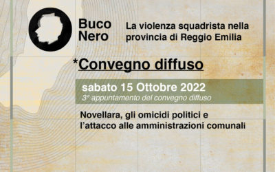 Convegno diffuso 3 – 15 ottobre – Novellara, gli omicidi politici e l’attacco alle amministrazioni comunali