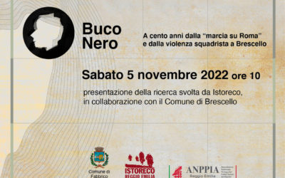 Buco Nero – 5 novembre Brescello – “Buco Nero, Brescello 1922: lo squadrismo fascista e l’assassinio di Vincenzo Amadei”