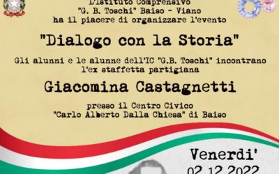 Incontro con Giacomina Castagnetti per gli studenti di Baiso e Viano