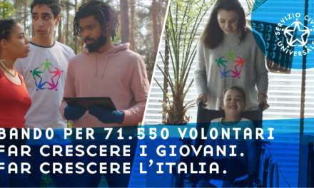 Candidature aperte per il Servizio Civile 2023 in Istoreco – PROROGA AL 20 FEBBRAIO