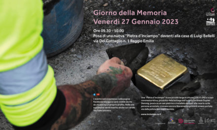 Posa di una nuova Pietra d’Inciampo – Giorno della Memoria 2023