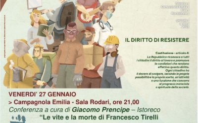Il Giorno della Memoria a Campagnola Emilia ricordando il Giusto tra le Nazioni Francesco Tirelli