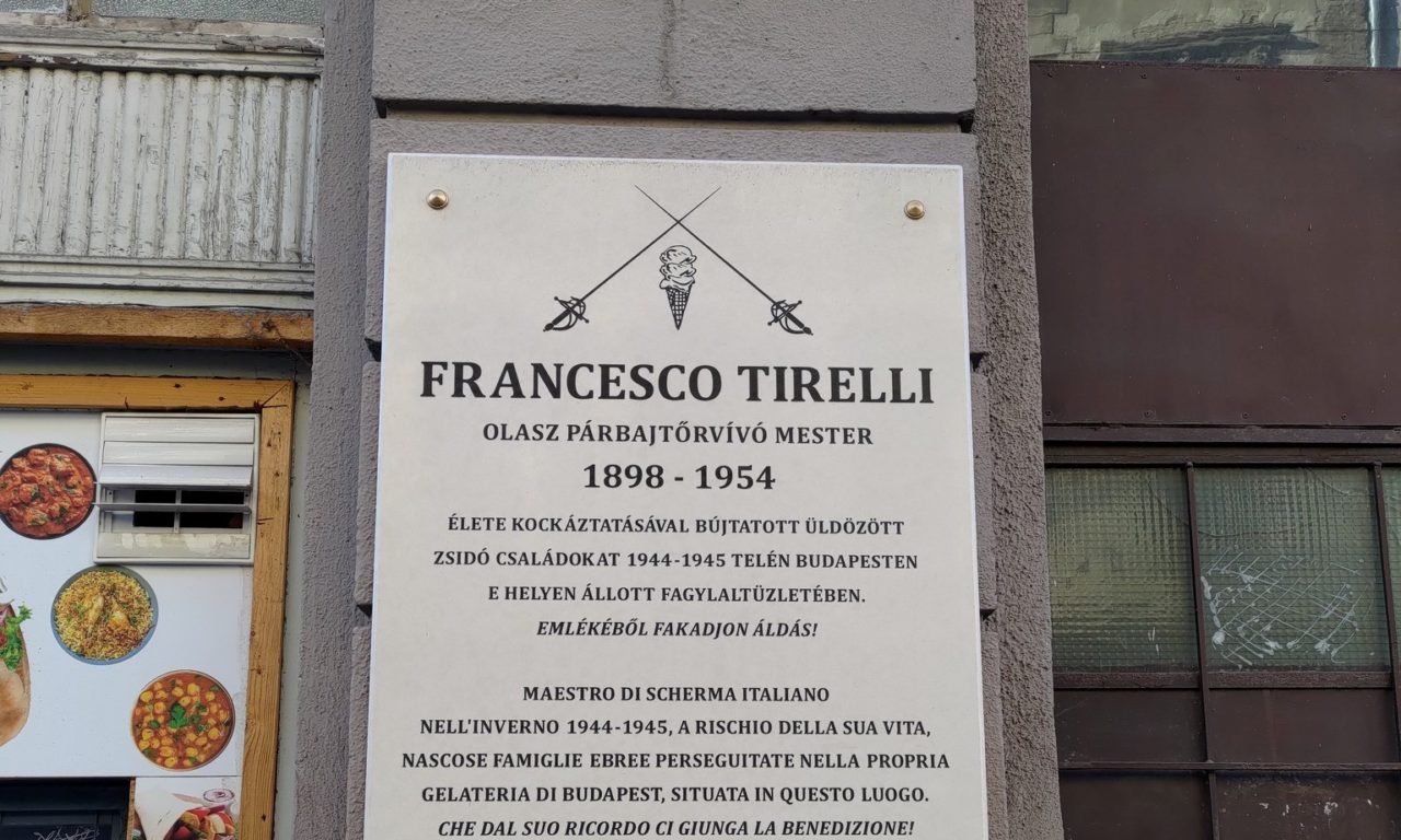 A Budapest sulle tracce del Giusto fra le Nazioni reggiano Francesco Tirelli