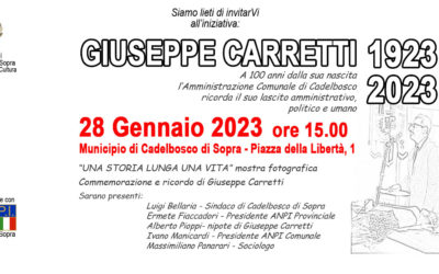 Giuseppe Carretti 1923-2023