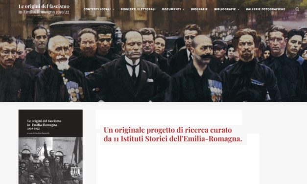 Una ricerca e un sito su “Le origini del fascismo in Emilia-Romagna (1919-1922)”