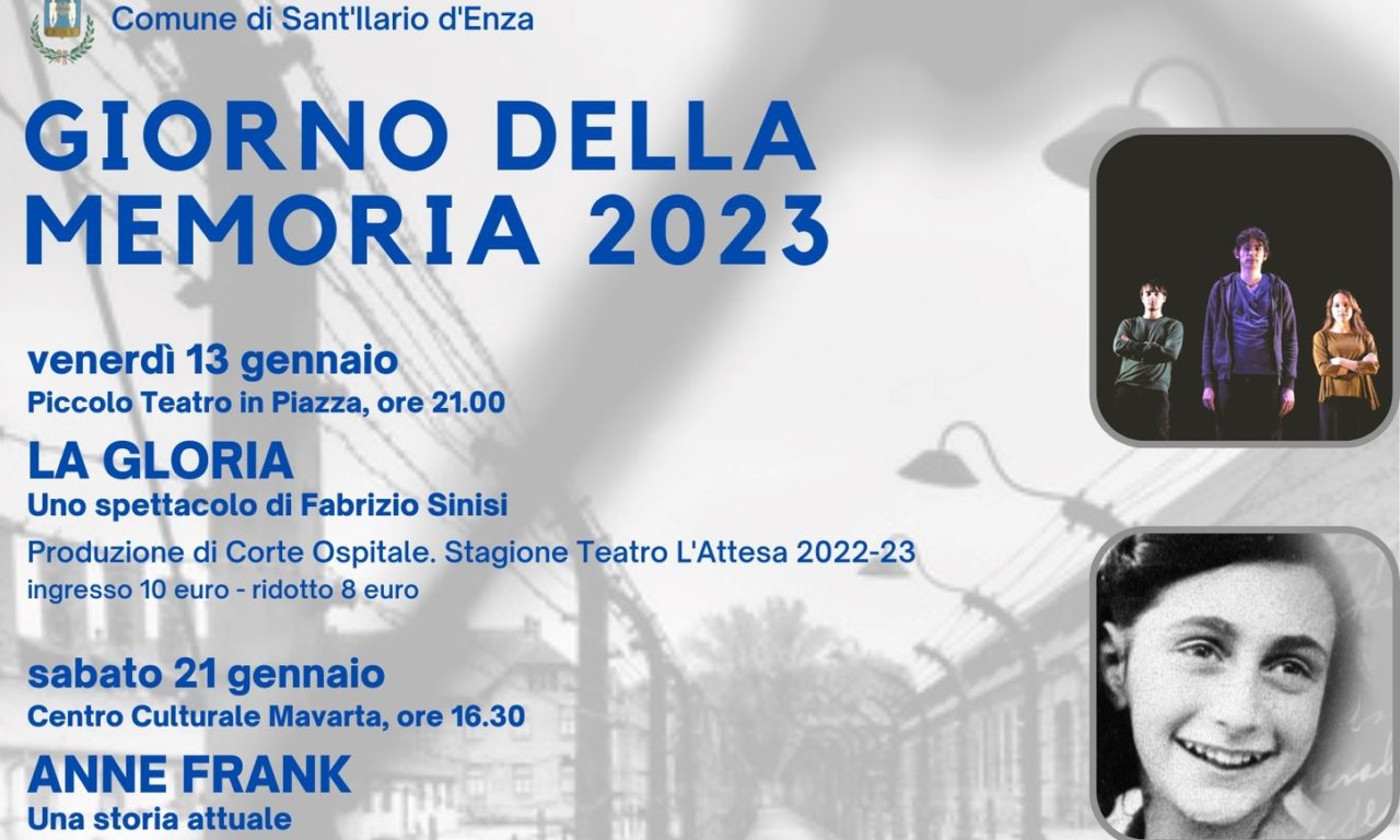 Giorno della Memoria 2023 a Sant’Ilario d’Enza