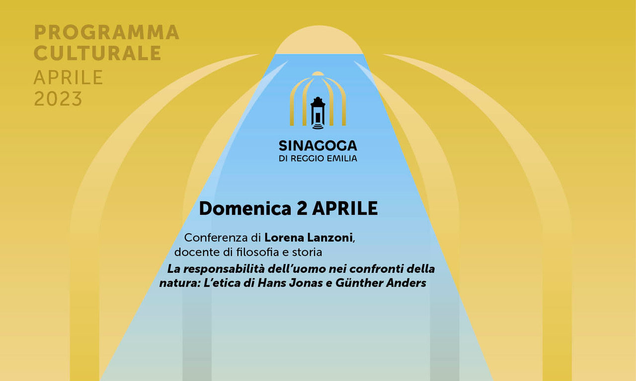 Conferenza su “La responsabilità dell’uomo nei confronti della natura: L’etica di Hans Jonas e Günther Anders”