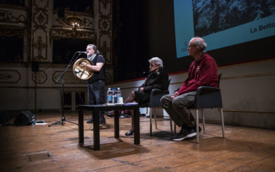 Testimonianza di Liliana Del Monte davanti alle classi del Viaggio della Memoria Istoreco