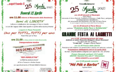 Il 25 Aprile a Castelnovo di Sotto tra celebrazioni, pranzo, pedalate e concerto