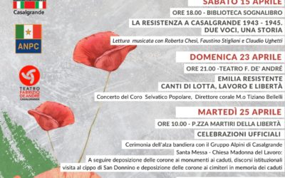 25 Aprile a Casalgrande: un programma con tanti appuntamenti