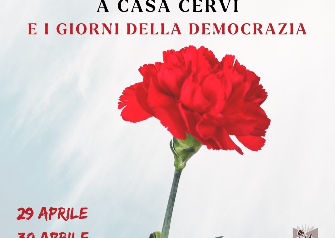 “I giorni della democrazia” dal 25 aprile al 1° maggio a Casa Cervi