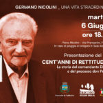 “Cent’anni di rettitudine. La storia del comandante Diavolo e del processo don Pessina” il 6 giugno a Fabbrico