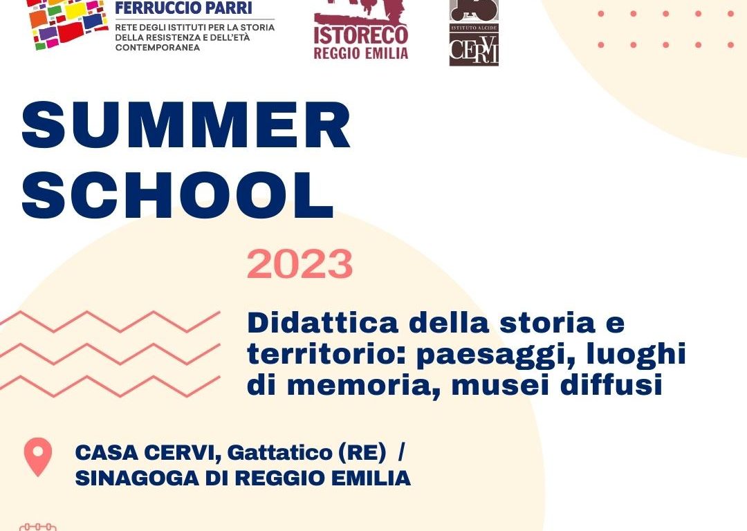 Summer school dell’Istituto Parri 2023 a Casa Cervi e alla sinagoga di Reggio Emilia