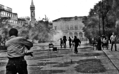 Proiezione del film “Vento di luglio” nel cortile di Palazzo Ancini