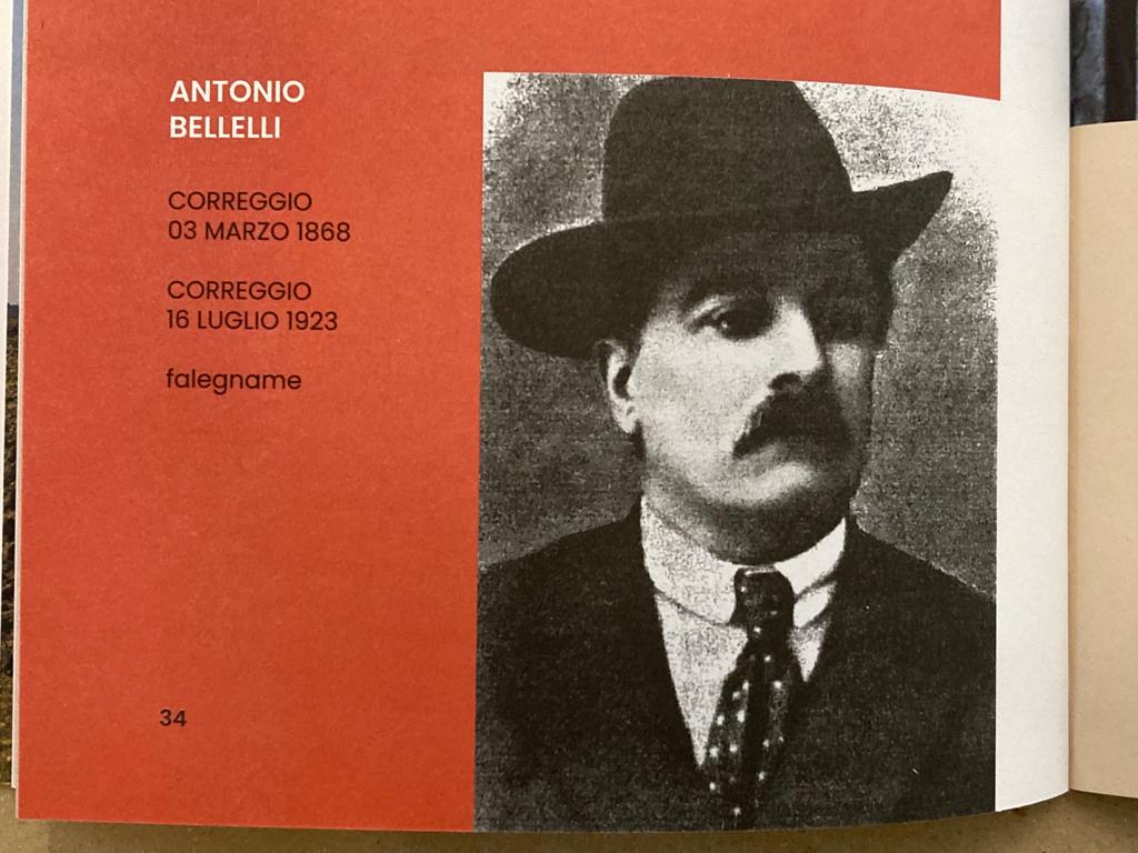 Buco Nero – 16 luglio 1923-2023: 100 anni fa l’assassinio di Antonio Bellelli per mano fascista