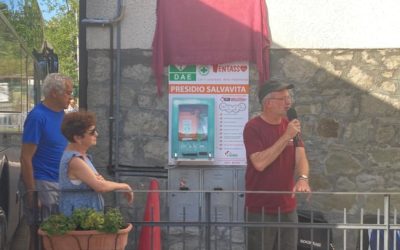 Inaugurata la restaurata targa della Casa del Popolo di Busana