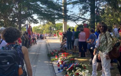 Viaggio ad Arbe, partecipazione alla alla commemorazione per l’80esimo della liberazione del campo fascista