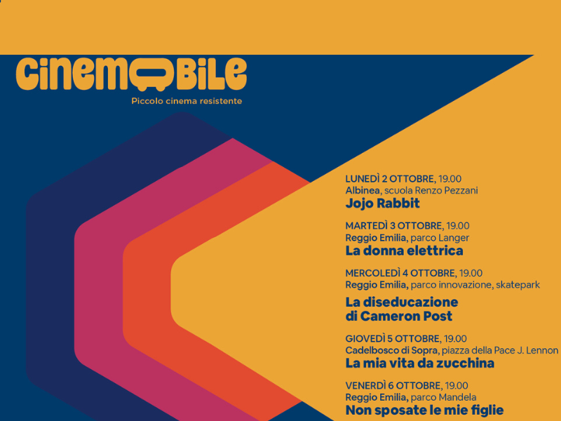 Cinemobile, piccolo cinema resistente dal 2 al 6 ottobre