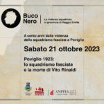 Buco Nero, Poviglio 1923: lo squadrismo fascista e la morte di Vito Rinaldi